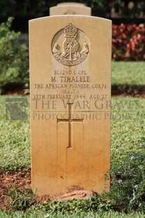 BEIRUT WAR CEMETERY - TLHALELE, M